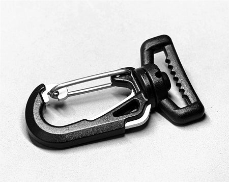Woojin | 20MM (3/4”), 25MM (1”), 38MM (1-1/2”) Heavy-duty POM+AL Swivel Snap Hook | W157