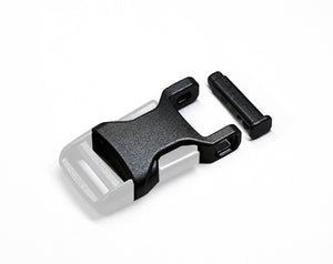 Woojin | 16MM (5/8”), 20MM (3/4”), 25MM (1”), 38MM (1-1/2”) Quick Repair POM Side Release Buckle | W3396