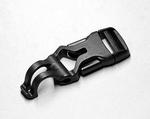 Woojin | 16MM (5/8”) POM Stealth Sternum Buckle with Tube Clip | W517