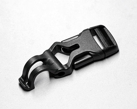 Woojin | 16MM (5/8”) POM Stealth Sternum Buckle with Tube Clip | W517