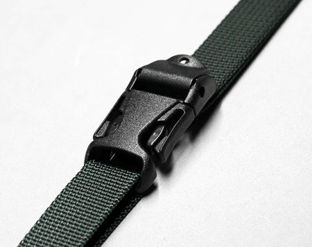 Woojin | 16MM (5/8”), 20MM (3/4”), 25MM (1”) Easy Curved-shape POM Side Release Cam Buckle | W975