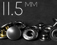 YKK | 18L / 11.5MM Convex Top S-spring Snap Fastener | YC115-SW35