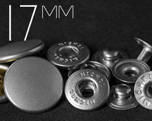 이미지를 갤러리 뷰어에 로드 , YKK | 15mm 컨벡스 탑 S 스프링 스냅 패스너 | YC15*MI