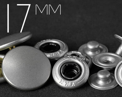 YKK | 17mm Convex Top Aluminum Snap Fastener | YC17-SWP30