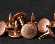 画像をギャラリービューアに読み込む, リベット用 9.5x6.5mm ソリッド銅タック | KCT-95P65