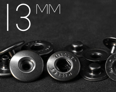 YKK | 13mm Hollow Convex Top S-spring Snap Fastener | YHC13-MI