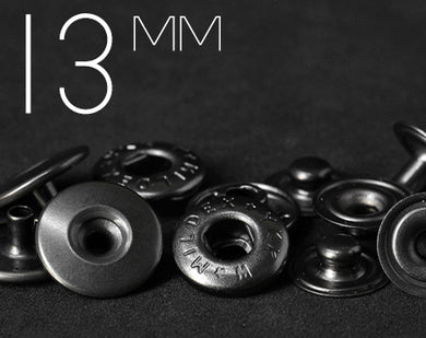 YKK | 13mm Hollow Convex Top S-spring Snap Fastener | YHC13-SK35M