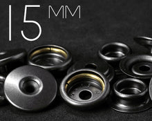 Load image into Gallery viewer, YKK | 15mm Hollow Convex Top Ring-spring Snap Fastener | YHC15-SK75