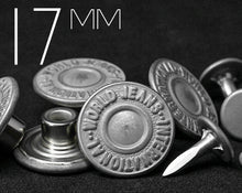 이미지를 갤러리 뷰어에 로드 , YKK | 17mm IWJ Single Prong Classic Jeans Button | YPCB-WV17