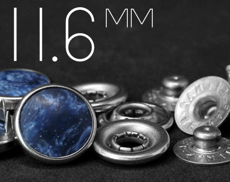 YKK | 16L 10.1mm 프롱 스냅 패스너 | YPS-16L101