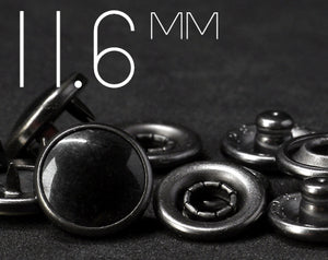 YKK | 16L 10.1mm 프롱 스냅 패스너 | YPS-16L101