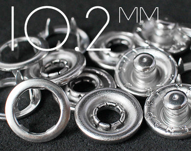 YKK | 16L 10.1mm 프롱 스냅 패스너 | YPS-16L101