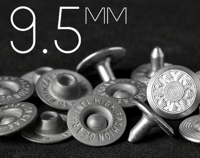 YKK | 9.5mm IHFG Inverted Nipple Jeans Rivet | YR-GIN95