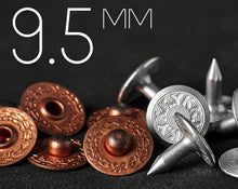 이미지를 갤러리 뷰어에 로드 , YKK | 9.5mm 니플 청바지 리벳 | YR-N95