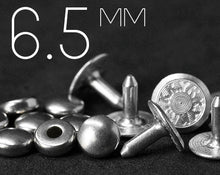 이미지를 갤러리 뷰어에 로드 , YKK | 8mm 볼록 헤드 청바지 리벳 | YR-CV8L