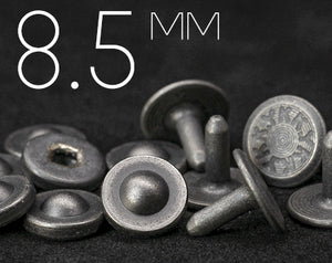 YKK | 9.5mm 솔리드 구리 청바지 리벳 | YR-WN95