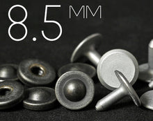 Load image into Gallery viewer, YKK | 8.5mm Hollow Nipple Jeans Rivet with Solid Copper Tack | YR-ON85C
