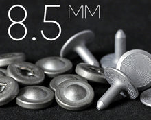 Load image into Gallery viewer, YKK | 8.5mm Hollow Nipple Jeans Rivet with Solid Copper Tack | YR-ON85C