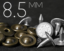 이미지를 갤러리 뷰어에 로드 , YKK | 9.5mm 솔리드 구리 청바지 리벳 | YR-WN95