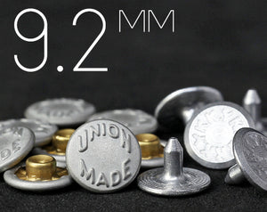 YKK | 9.2mm UNION MADE Convex Head Jeans Rivet | YR-UM92L