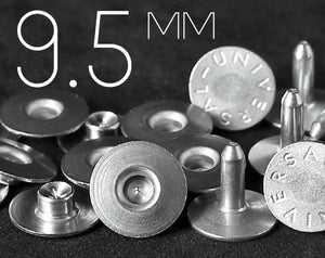 YKK | 9.5mm Bull's Eye Jeans Rivet with Long Tack | YR-WU95