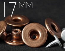 이미지를 갤러리 뷰어에 로드 , YKK | 16.8mm IWJ 싱글 프롱 청바지 단추 | YPCB-W168