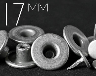 YKK | 16.8mm IWJ 싱글 프롱 청바지 단추 | YPCB-W168