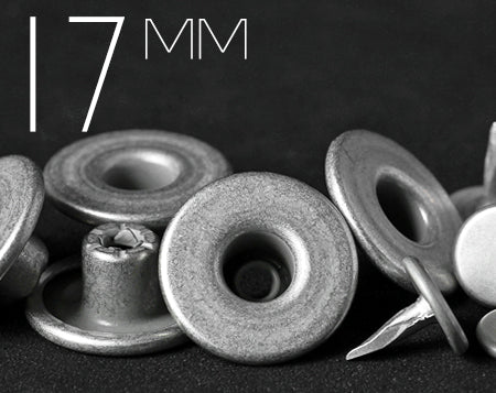 YKK | 16.8mm IWJ 싱글 프롱 청바지 단추 | YPCB-W168