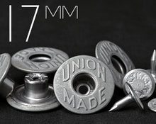 Load image into Gallery viewer, YKK | 17mm UNION MADE Single Prong Jeans Button | YSCB-UT17
