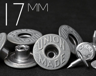 YKK | 17mm UNION MADE Single Prong Jeans Button | YSCB-UT17