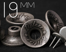 Load image into Gallery viewer, YKK | 19mm Zinc Alloy Deluxe Edition Twin-prong Jeans Button | YTAB-DE19