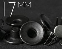 画像をギャラリービューアに読み込む, YKK | 16.8mm ワンピース ツインプロング ドーナツ ジーンズ ボタン | YTCB-F168