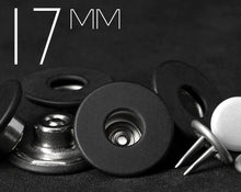 画像をギャラリービューアに読み込む, YKK | 16.8mm ワンピース ツインプロング ドーナツ ジーンズ ボタン | YTCB-F168