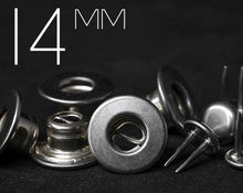 Load image into Gallery viewer, YKK | 14mm Iron-cap S-wire Twin Prong Jeans Button with Extra-long Tack | YTCB-SF14R