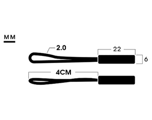 TPU Zipper Pull | EZP-T2