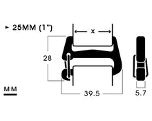 Load image into Gallery viewer, 25MM (1”) POM Gate Keeper | EKSH-1