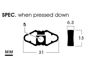 Full Nylon Cord Lock | B2CL-FP3