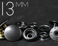 Load image into Gallery viewer, YKK | 13mm Convex Top Ring-spring Snap Fastener | YC13*SK35S