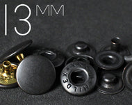 YKK | 20L / 13MM Convex Top S-spring Snap Fastener | YC13-SW35